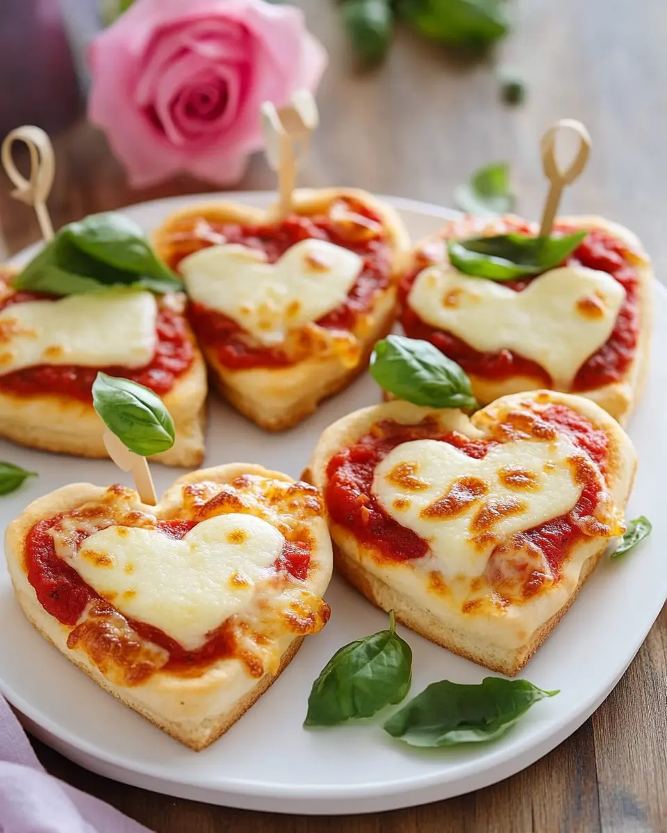 Pizzaherzen Sandwich