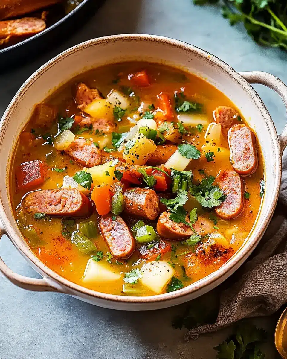 Dänische Hotdog-Suppe: Indulge in Comforting Flavor Bliss