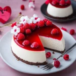 Valentinstag-Käsekuchen First Image First Image