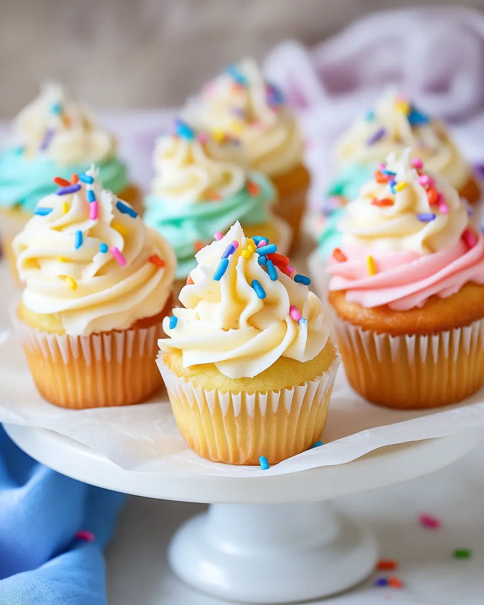 Einfache Mini Funfetti Cupcakes: Easy Treats for Any Celebration