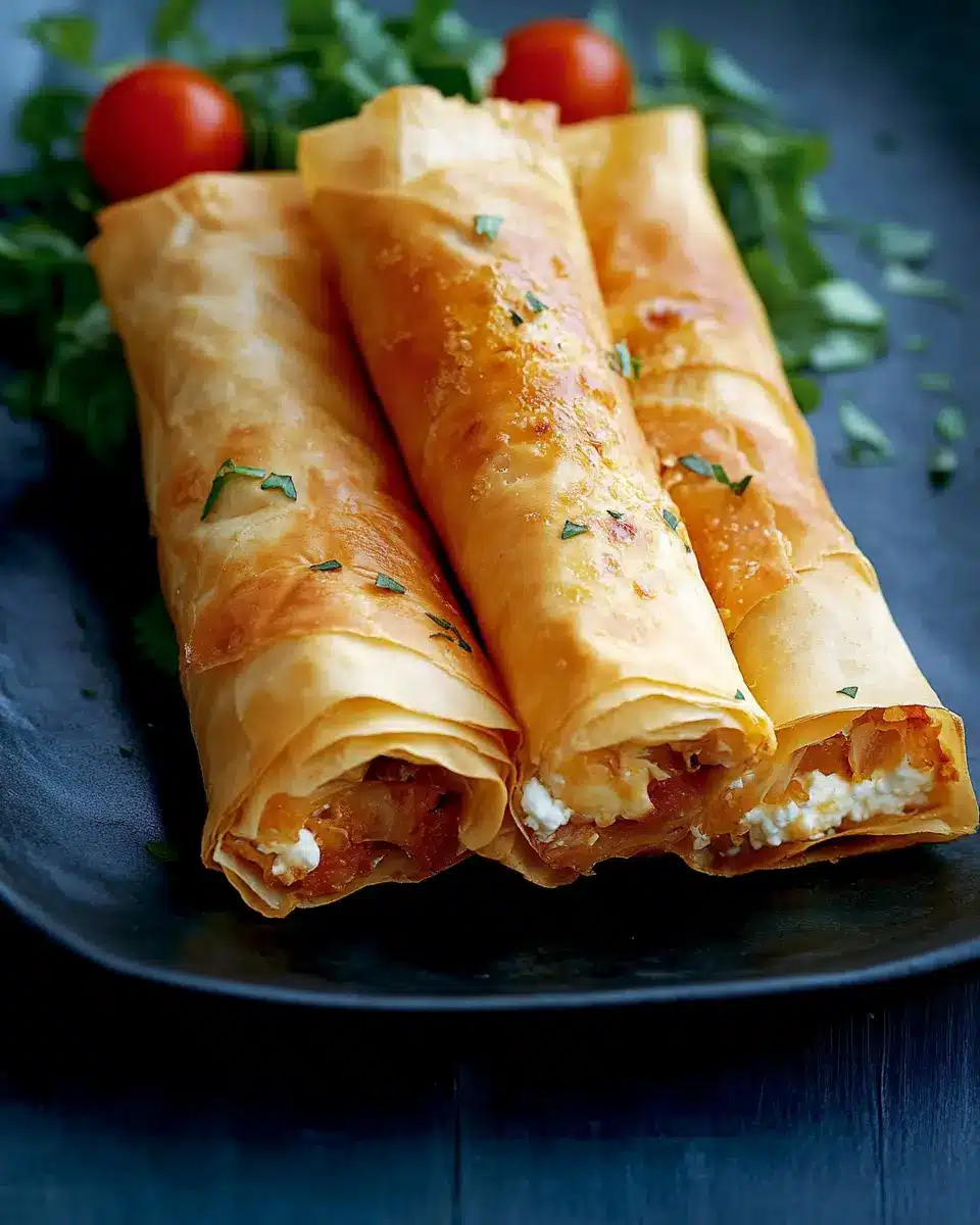 Börek mit Ricotta: Irresistibly Flaky and Comforting Delight