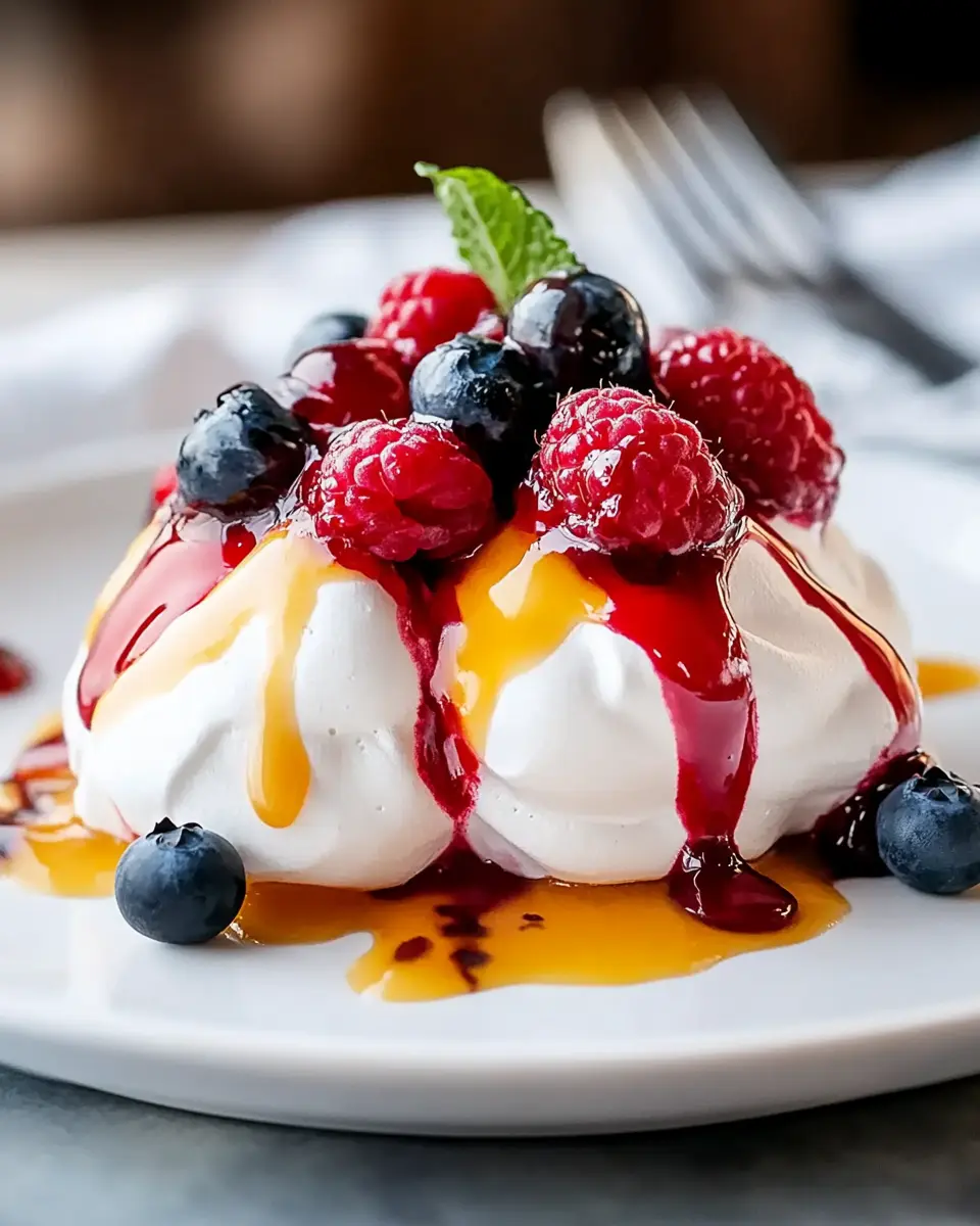 Mini-Pavlova aus dem Airfryer: Delightfully Light & Easy Treats
