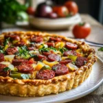 Chorizo Tarte First Image First Image