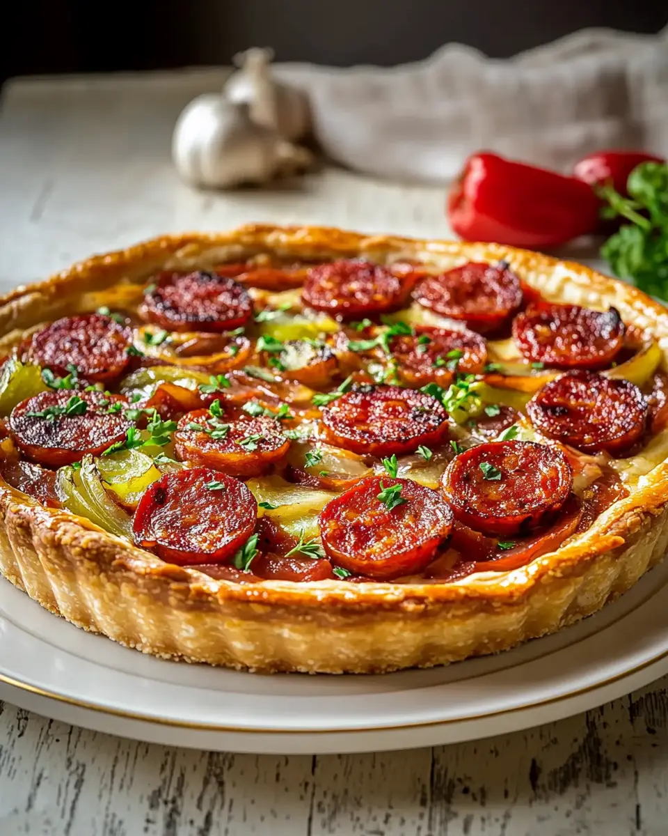 Chorizo Tarte: The Ultimate Cozy Comfort Food Recipe