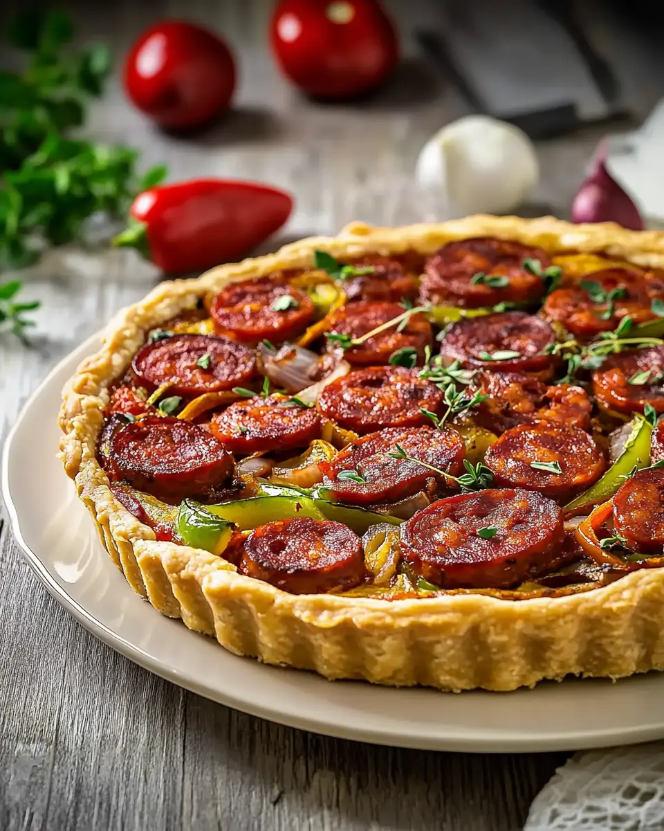 Chorizo Tarte: The Ultimate Cozy Comfort Food Recipe