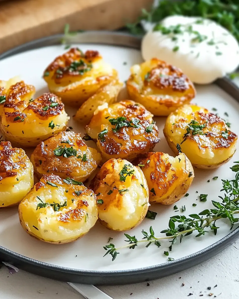 Quetschkartoffeln mit Kräuterquark: Irresistibly Creamy Delight