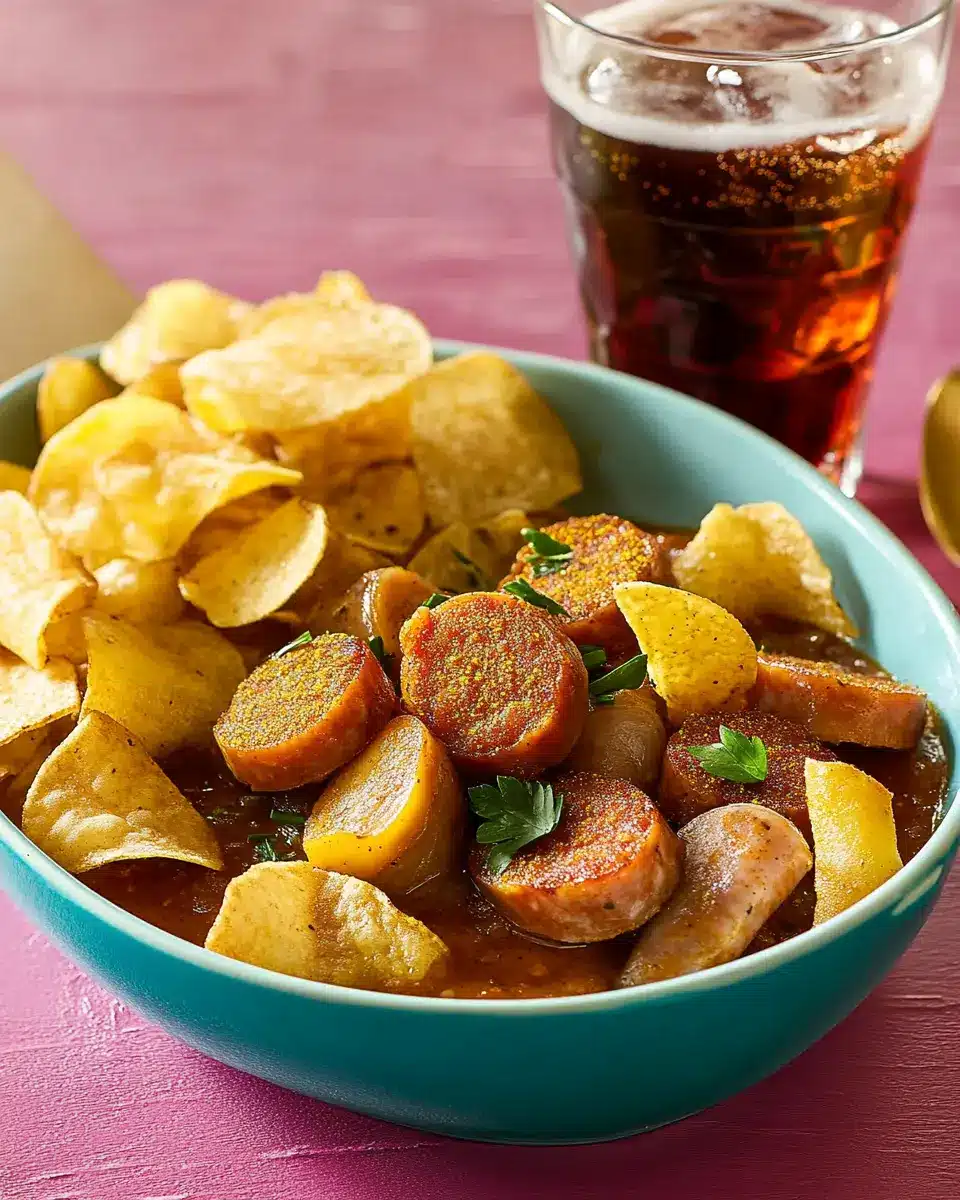 Currywurst-Eintopf mit Cola: A Bold Twist on Comfort Food