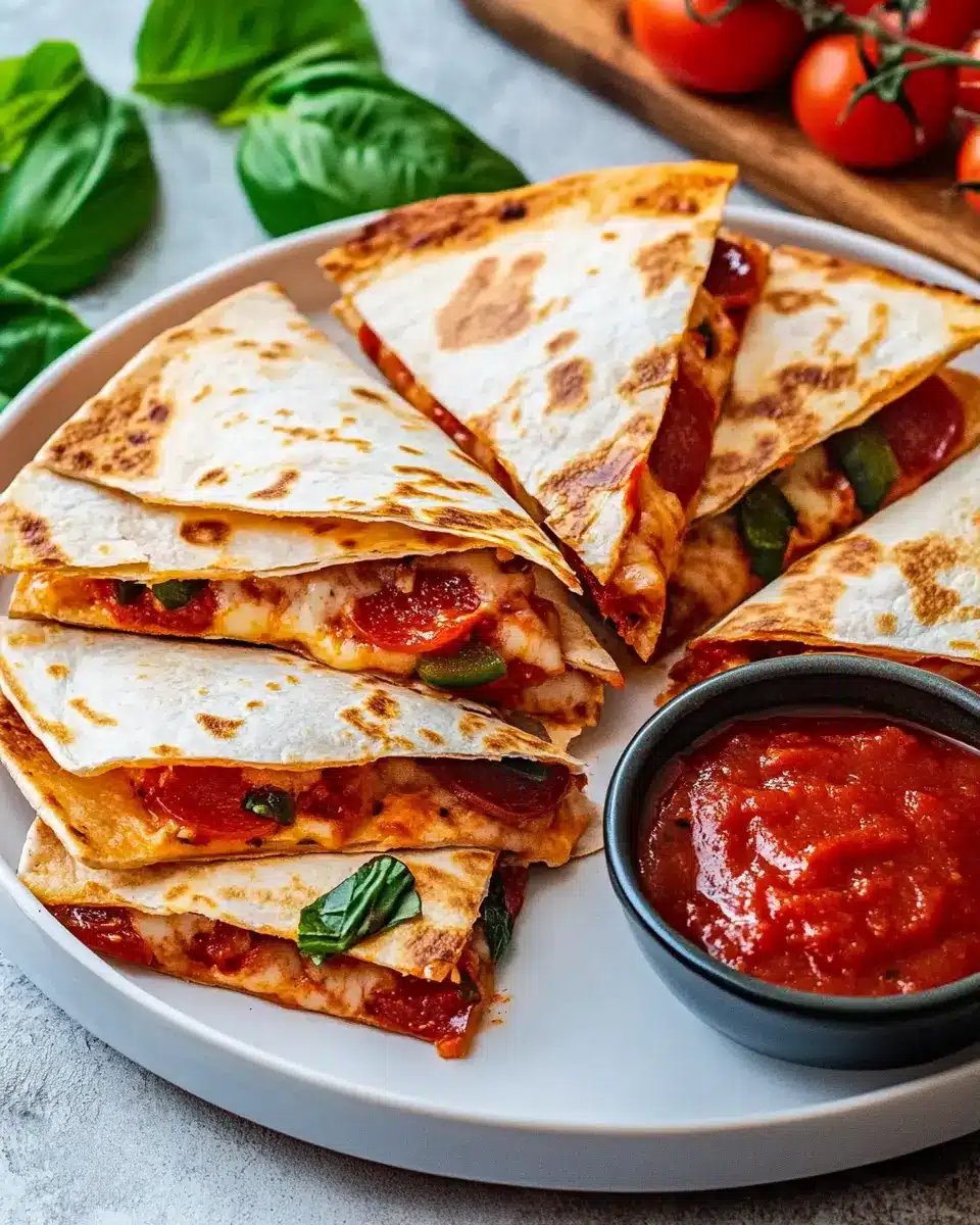 Schnelle Pizzadillas First Image First Image