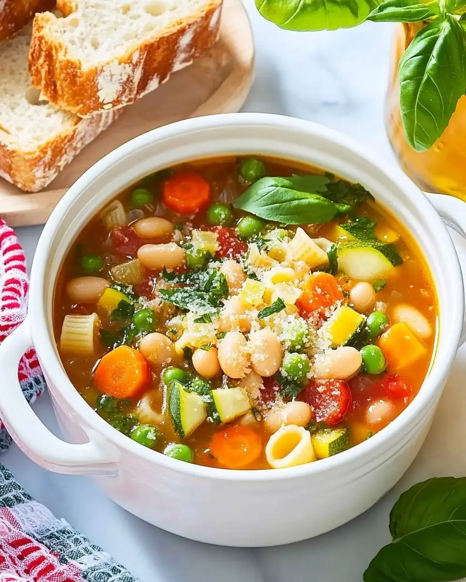 Minestrone italienische Gemüsesuppe: The Best Cozy Comfort Dish