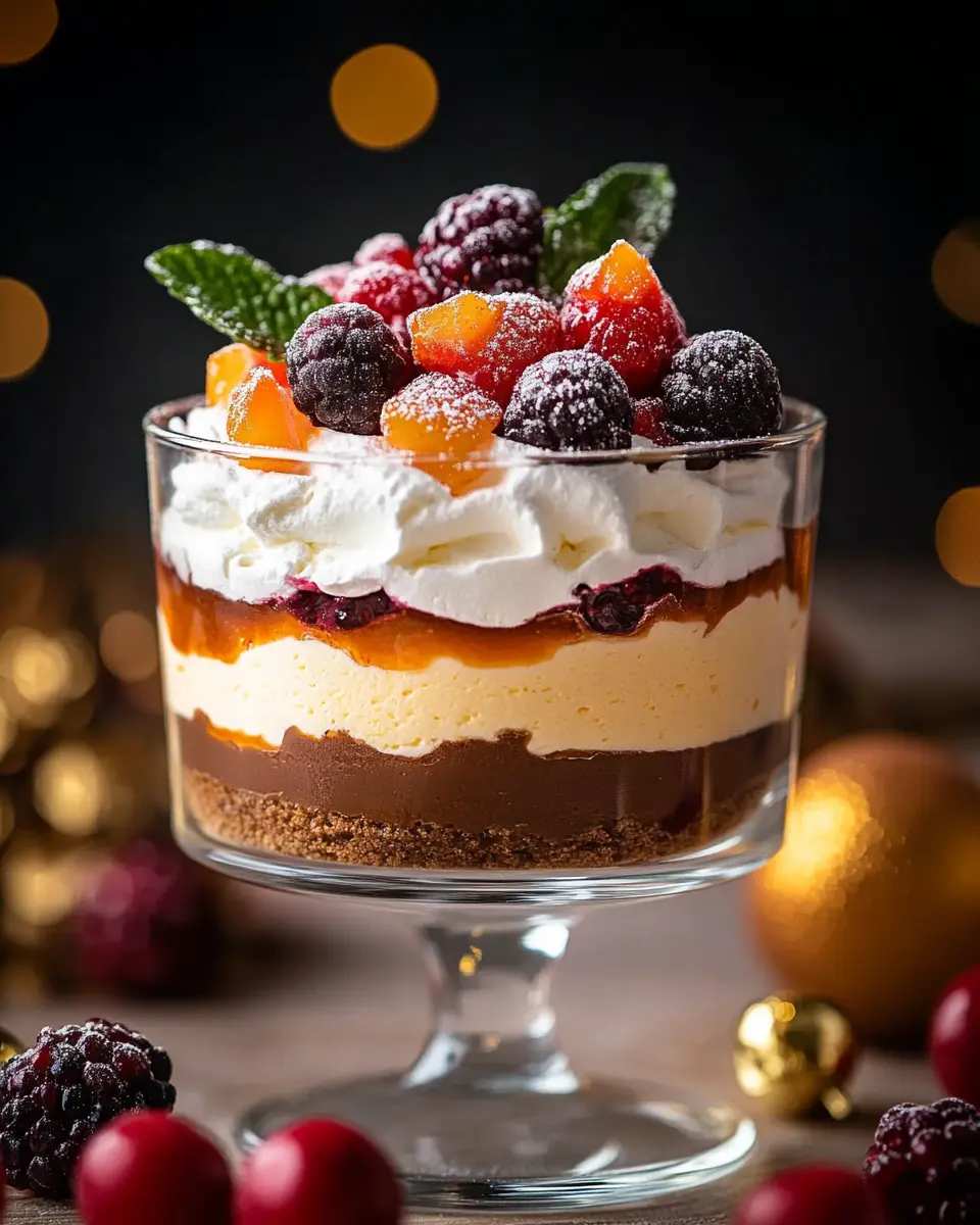 Weihnachtliches Schichtdessert: Indulgent Layers of Joy