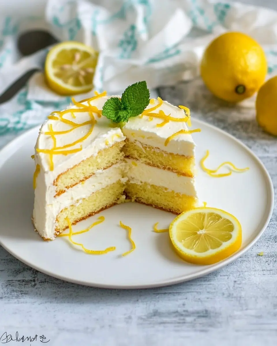 Buttermilch Zitronenkuchen: Easy No-Bake Citrus Delight 6