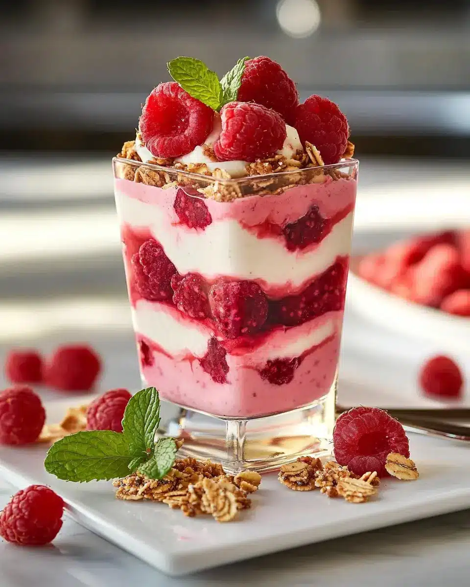 Himbeerparfait: Irresistibly Creamy and Refreshingly Light