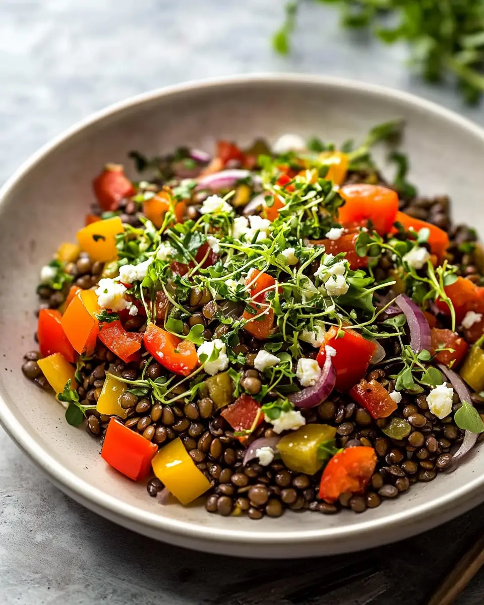 Lauwarmer Linsensalat: The Best Cozy Salad You'll Love