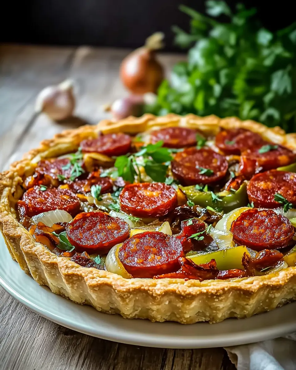 Chorizo Tarte: The Ultimate Cozy Comfort Food Recipe