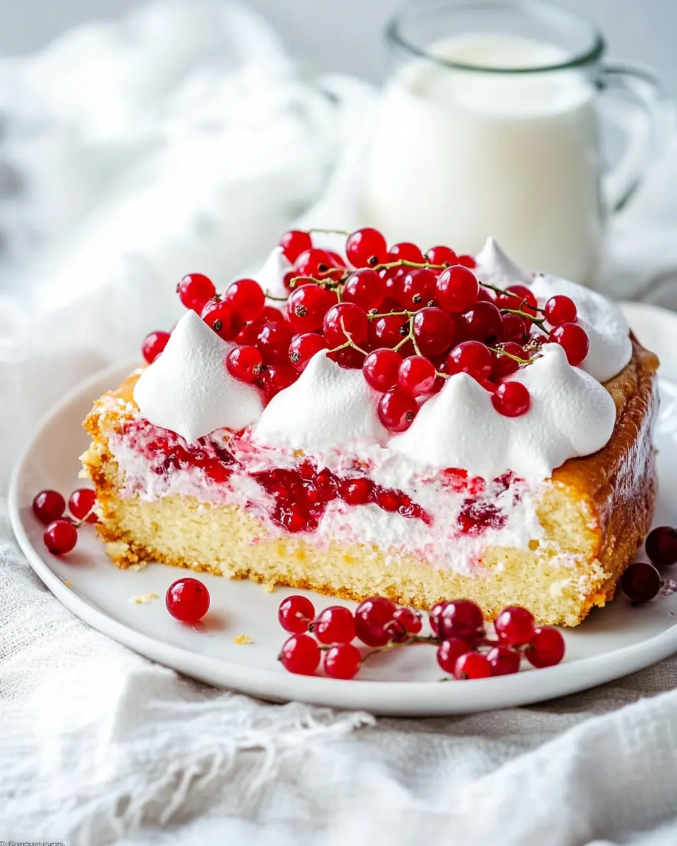 Johannisbeerkuchen mit Baiserhaube: The Best Buttermilk Bliss