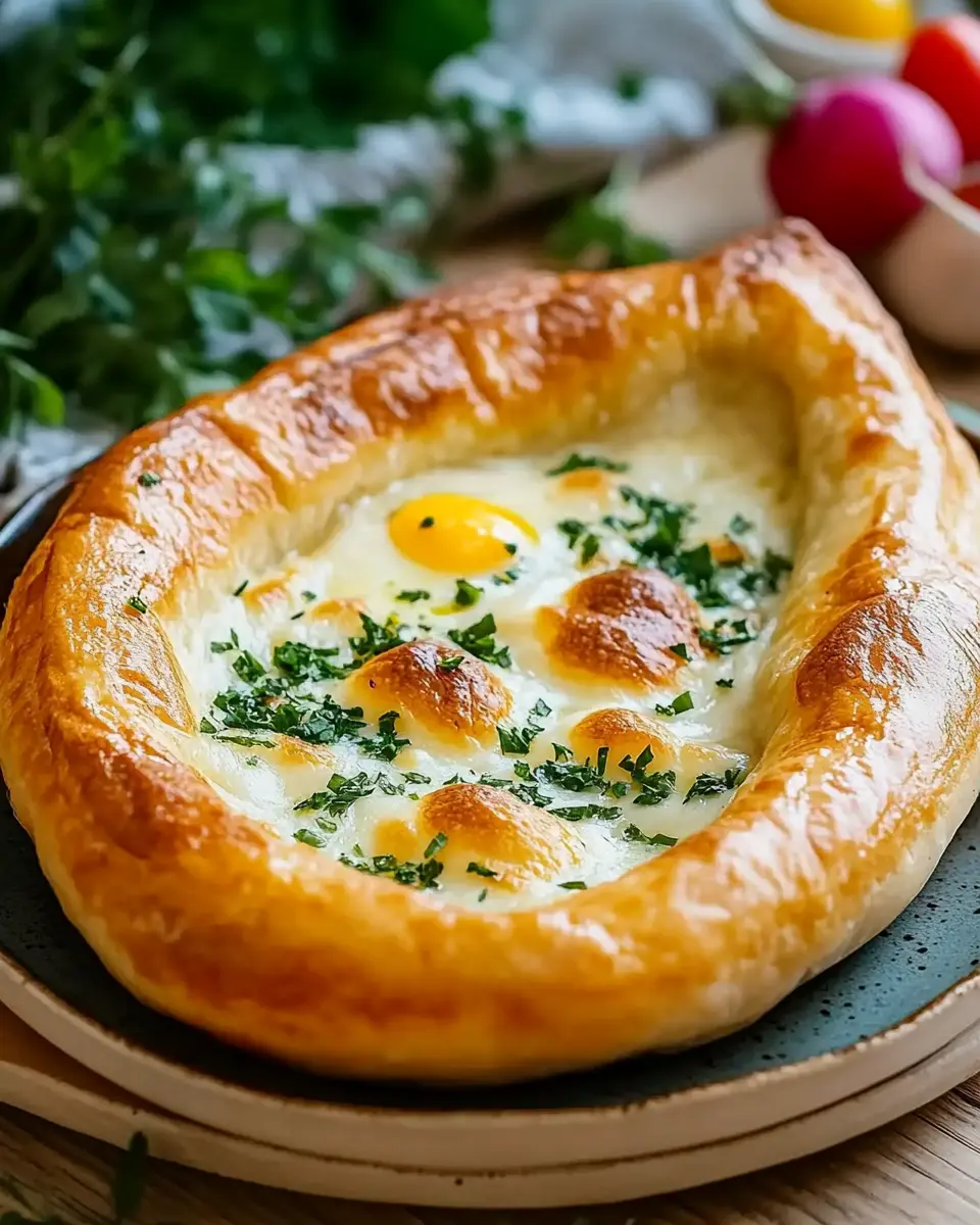 Khachapuri Bliss: Indulgent Cheese Bread You’ll Crave!