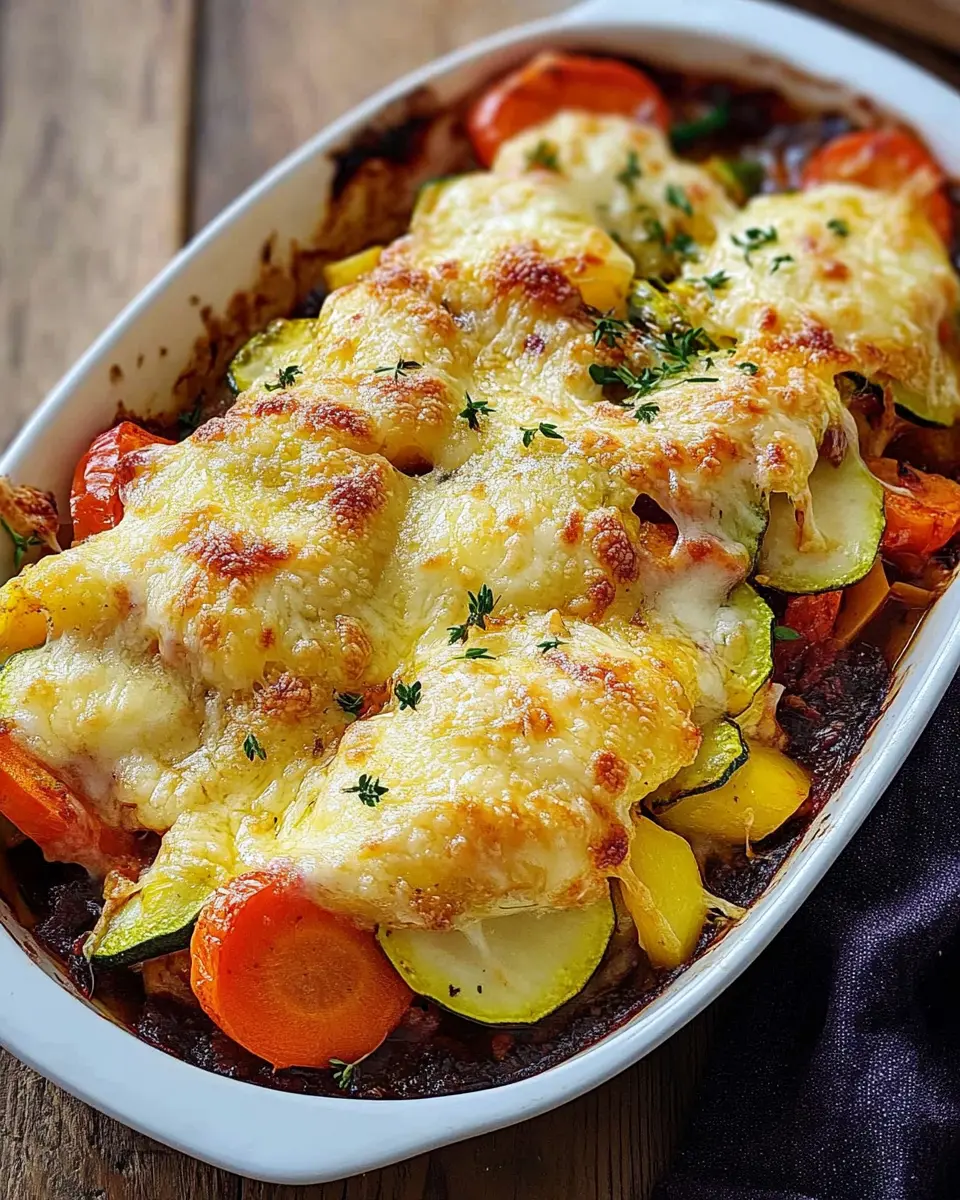 Überbackenes Winter-Gemüse: Comforting & Cheesy Delight!