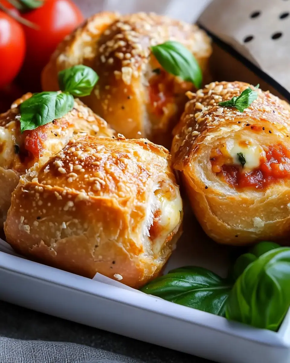 Gefüllte Pizzabrötchen: Irresistibly Cheesy Homemade Delight