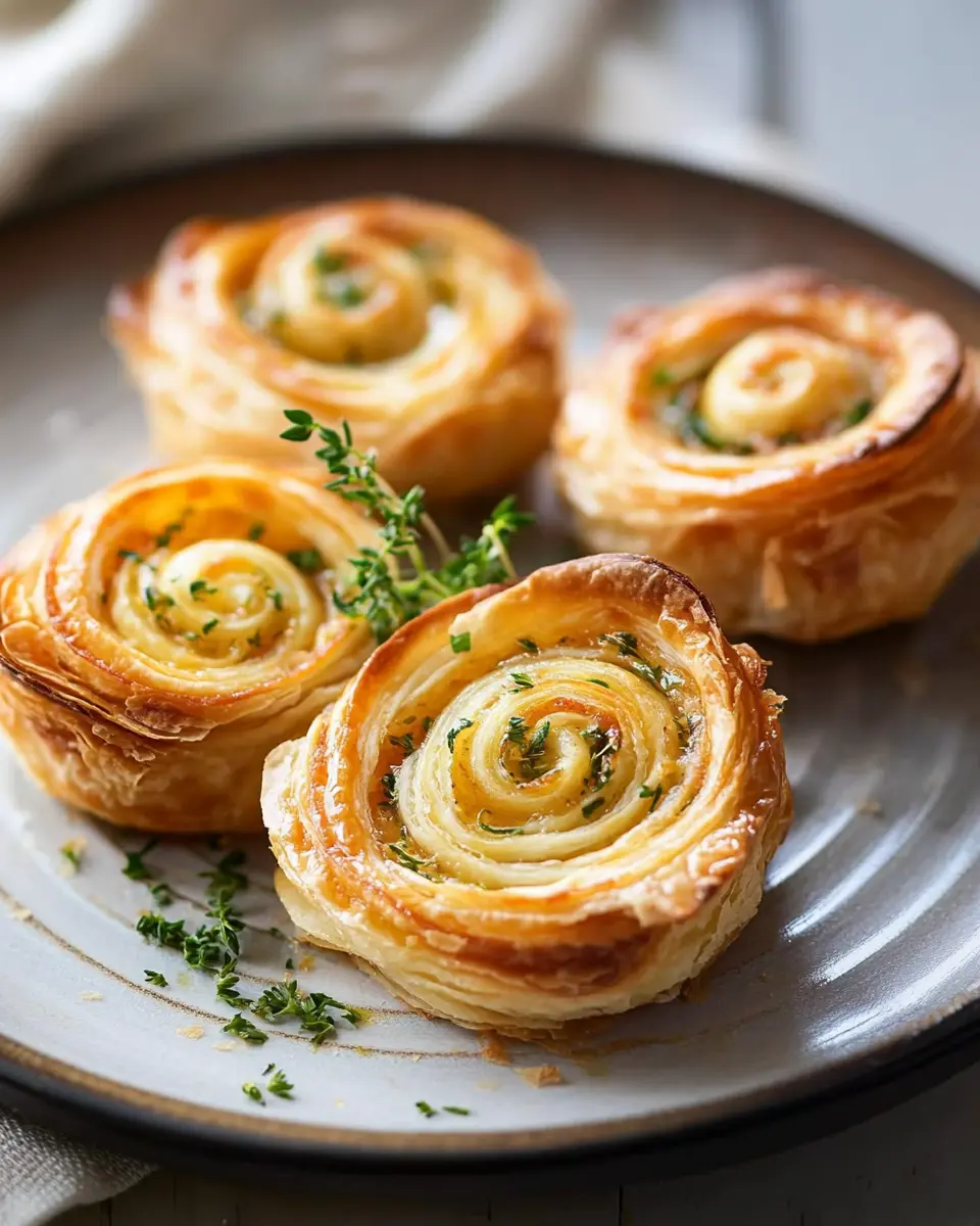 Gefüllte Blätterteig-Schnecken: Irresistibly Flaky Delights