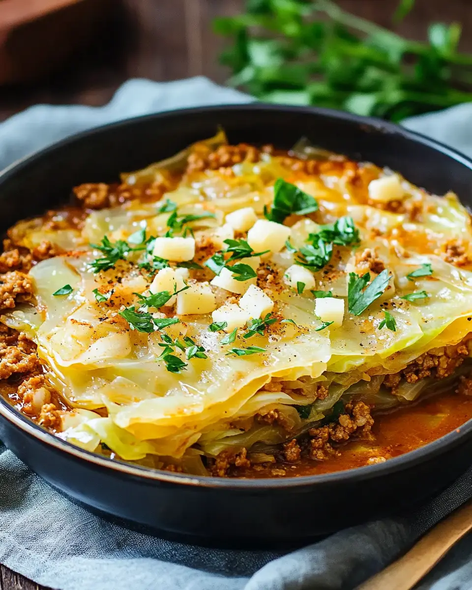 Schichtkohl mit Hackfleisch: Indulgent Layers to Savor