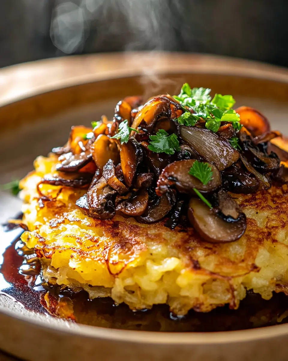 Rösti mit karamellisierten Zwiebeln: Irresistibly Savory Delight!