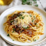 Karamellisierte Zwiebel-Pasta First Image First Image