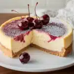 Cremiger Kirsch-Käsekuchen First Image First Image