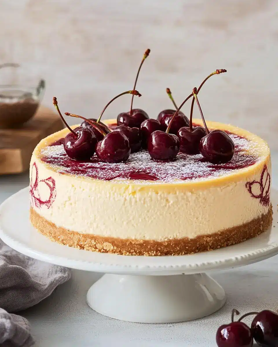 Cremiger Kirsch-Käsekuchen: The Best Slice of Bliss