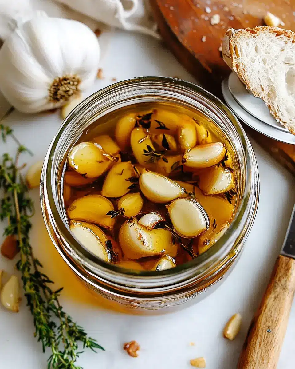 Einfaches Knoblauch Confit: The Best Garlic Revelation Ever