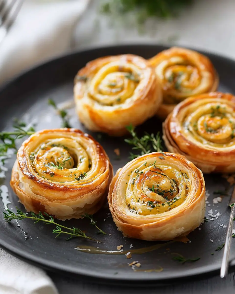 Gefüllte Blätterteig-Schnecken: Irresistibly Flaky Delights