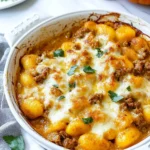 Kürbis-Gnocchi-Auflauf mit Hack, Curry & Mozzarella First Image First Image