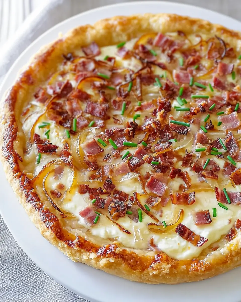 Alpenflammkuchen: Irresistibly Crispy and Flavor-Packed Delight