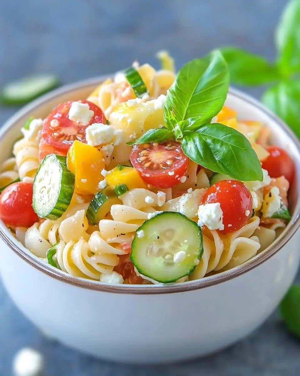 Pastasalat Rezept: The Best Fresh & Zesty Summer Dish