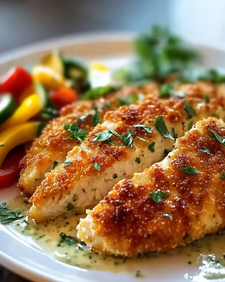 Parmesan-Krusten-Hähnchen: Juicy Chicken You'll Crave!