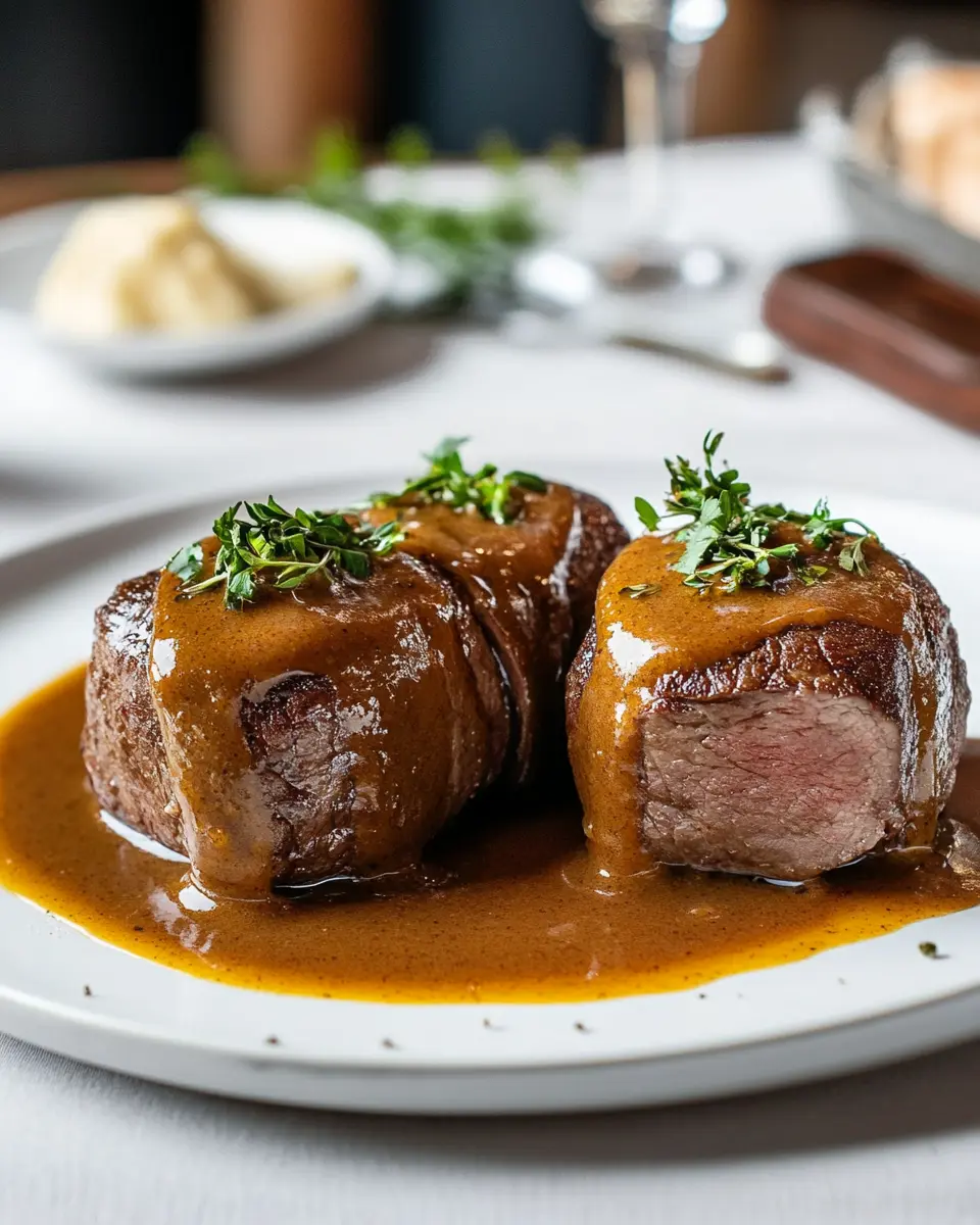 Rinderrouladen mit Sherry-Zimt-Sauce: Indulgent Family Feast