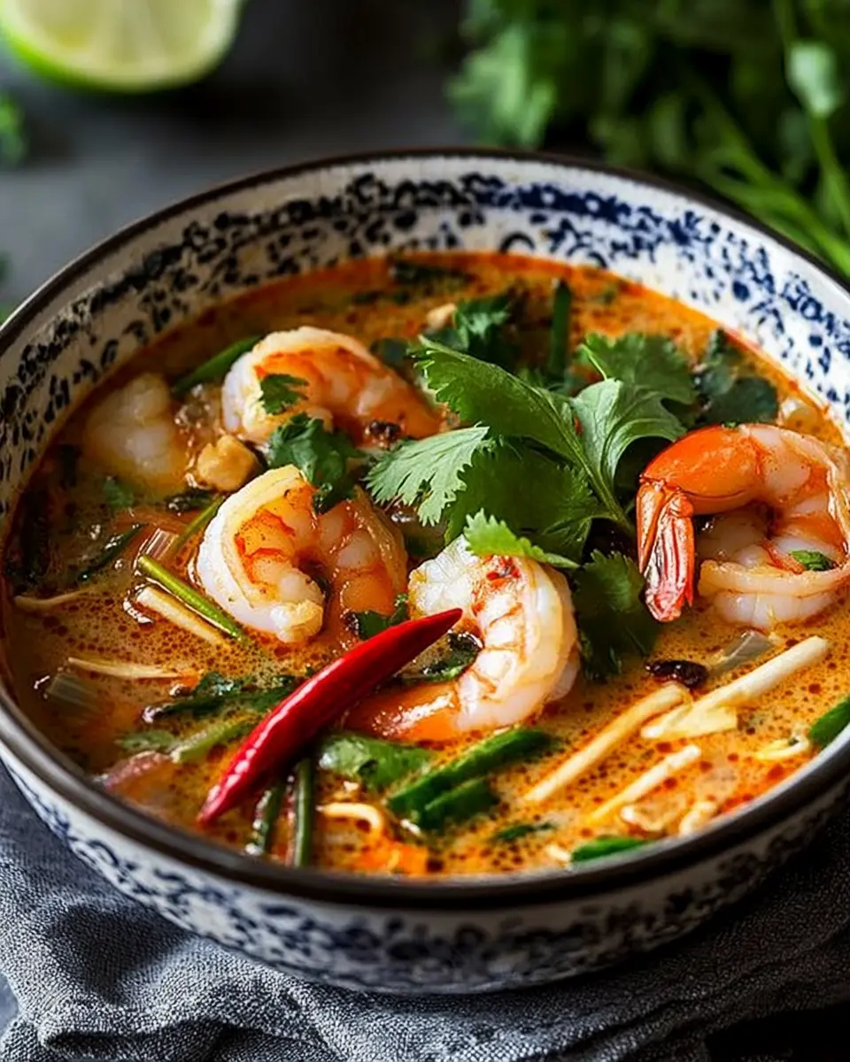 Thailändische Garnelensuppe: Your Best Comfort Bowl Ever