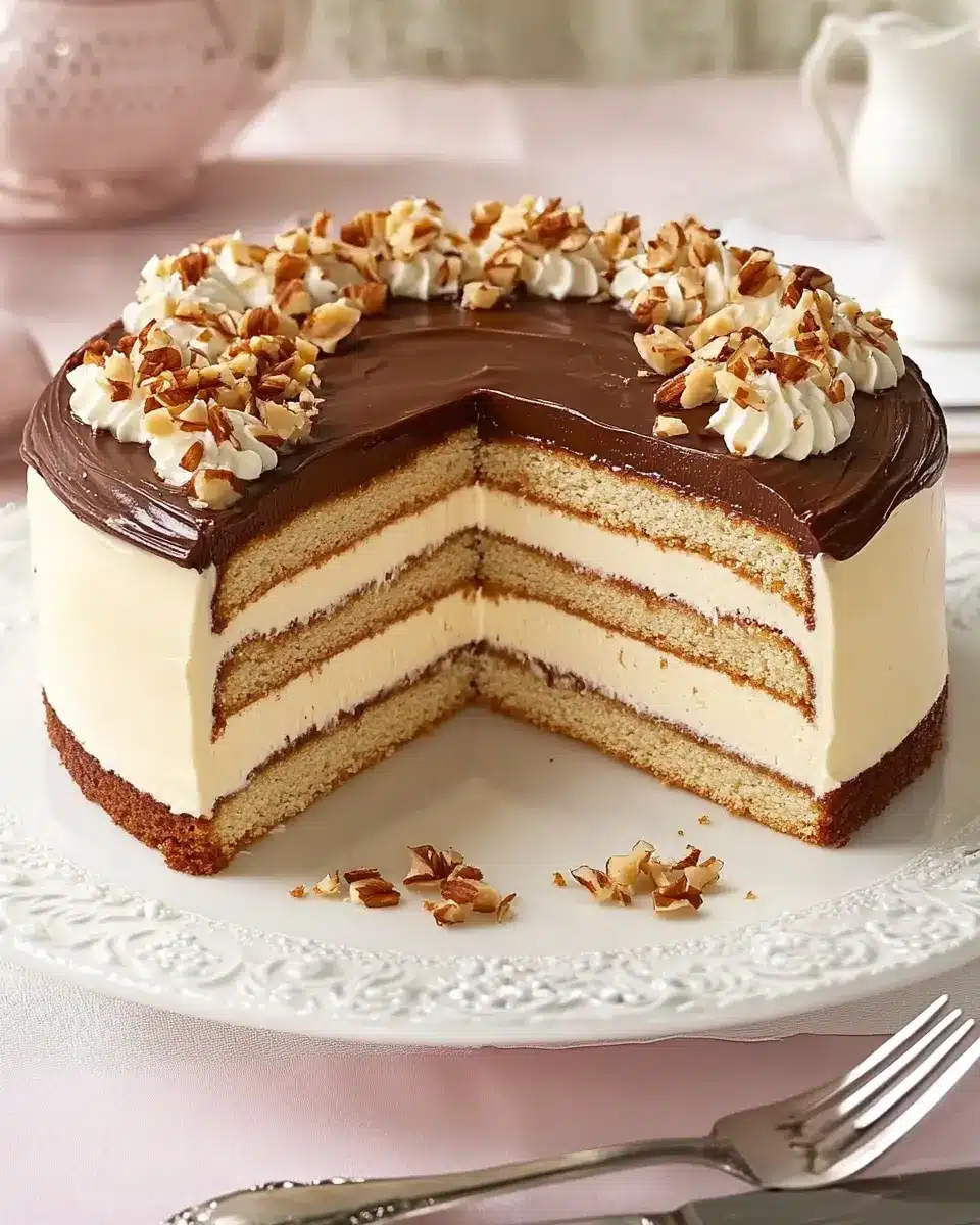 Baileys-Sahne-Torte mit Nüssen: Indulgent Bliss Awaits
