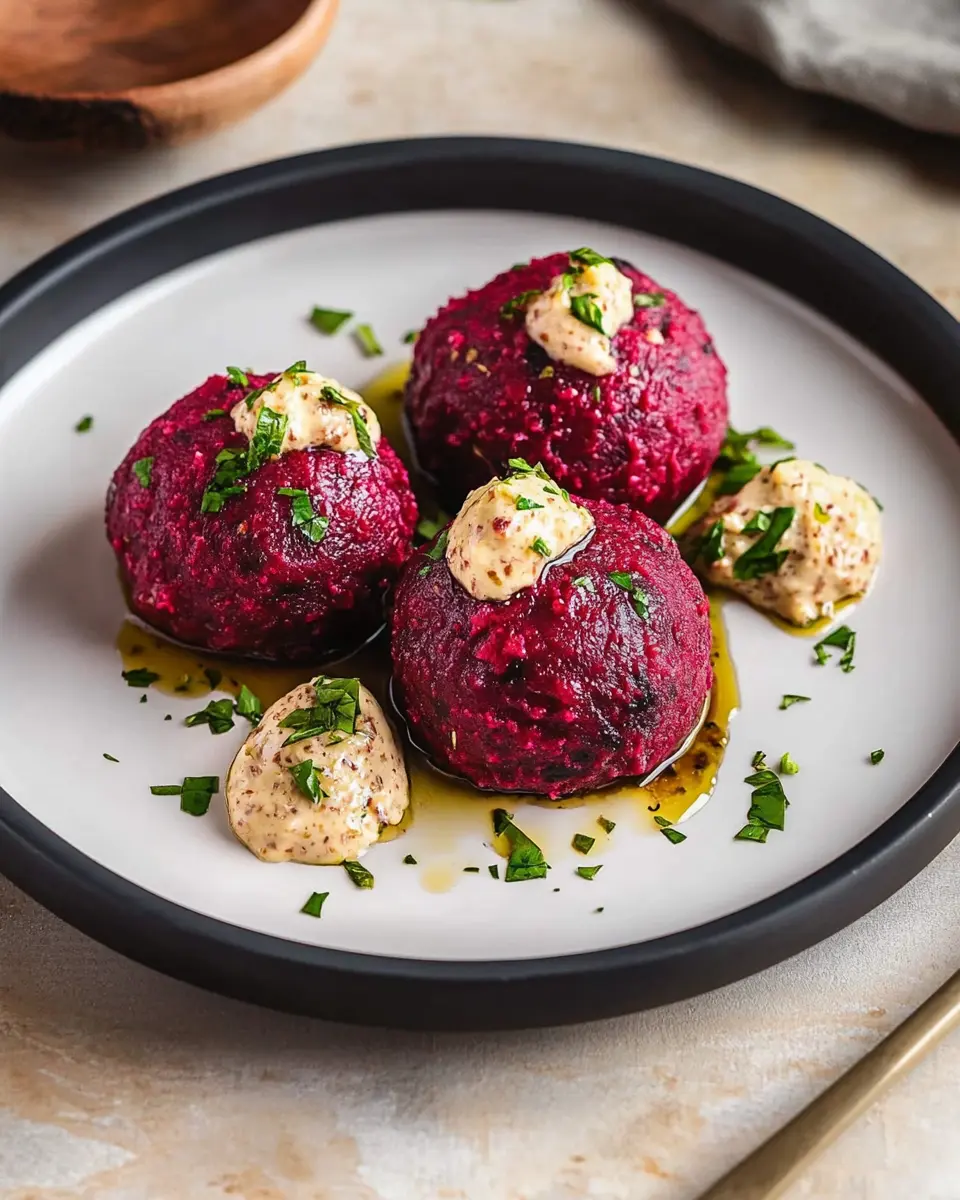 Rote Beete Knödel: Irresistibly Flavorful Comfort Bites