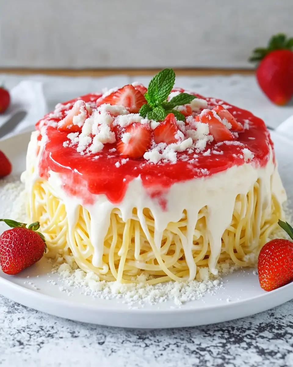 Spaghetti-Eis-Torte ohne Backen: A Fun, Indulgent Twist! 5