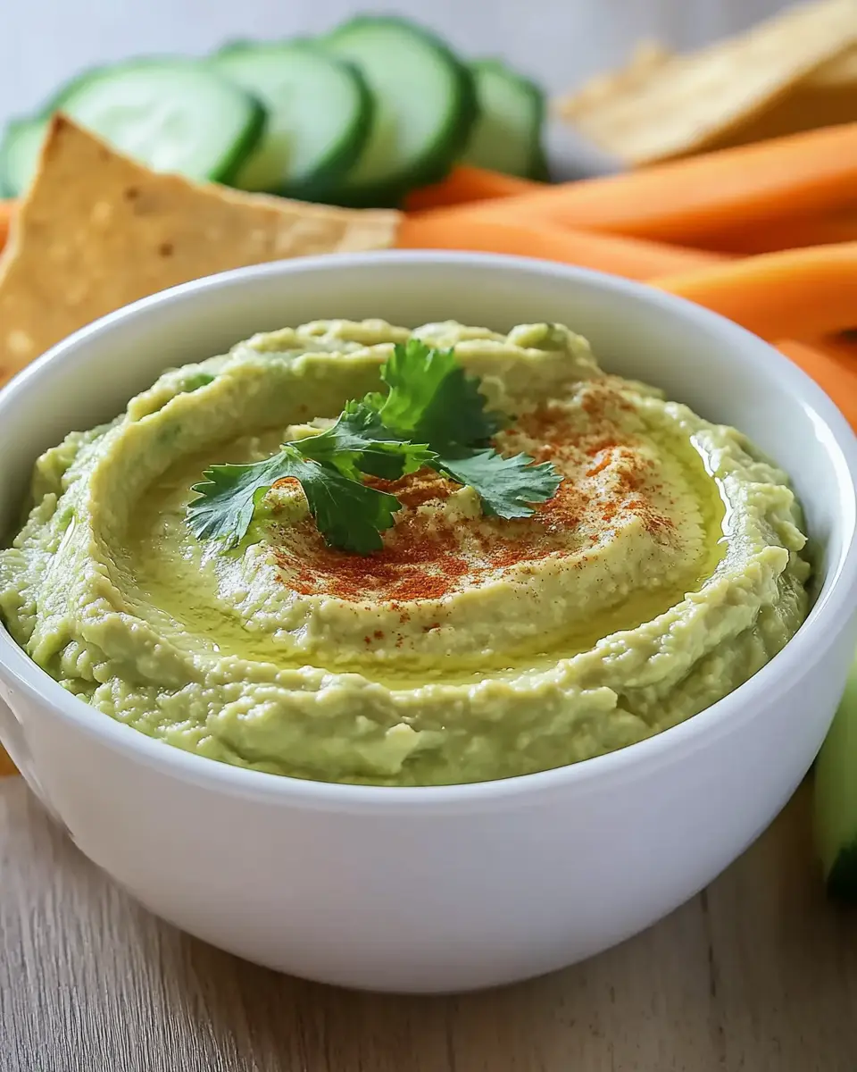 Avocado Kichererbsen Dip: The Creamy, Irresistible Snack!
