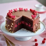 Schokoladentorte zum Valentinstag First Image First Image