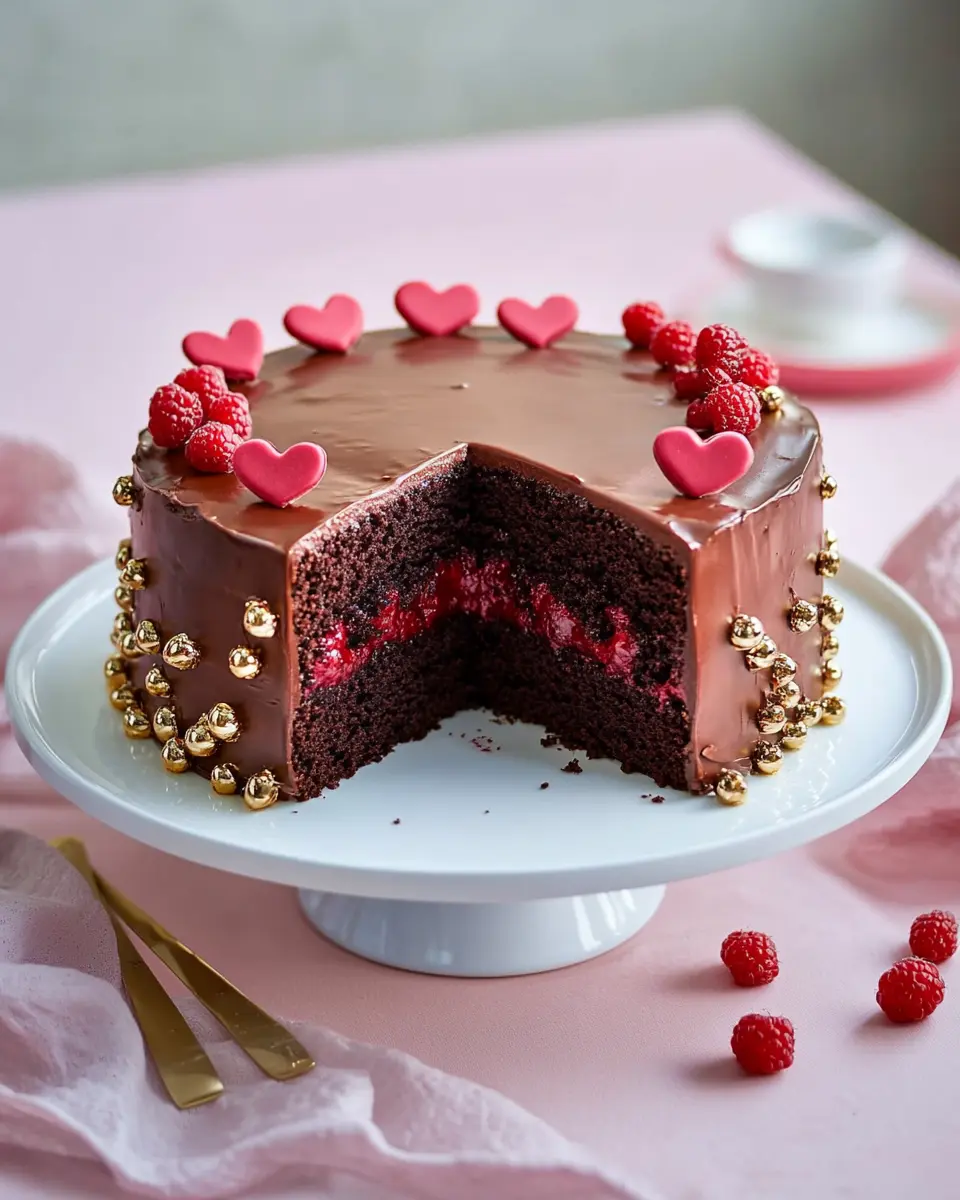 Schokoladentorte zum Valentinstag: Irresistibly Rich Delight