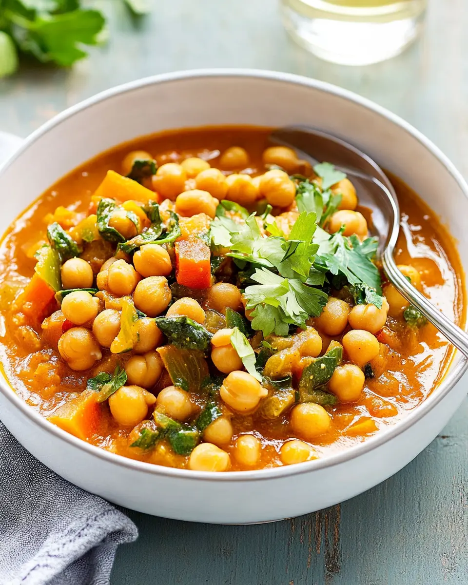 Rezept für würzigen Kichererbseneintopf: Herzhaft und Sättigend!