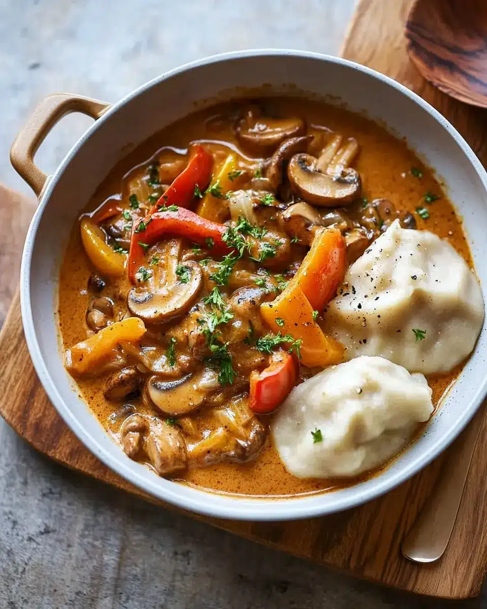 Paprika-Pilzragout: The Best Comfort Food You’ll Crave!
