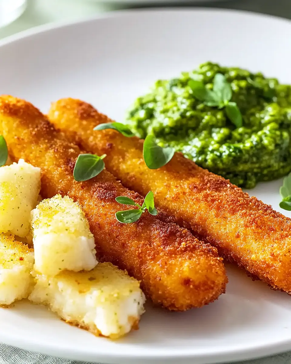 Fischstäbchen mit Pesto: The Best Homemade Twist Ever