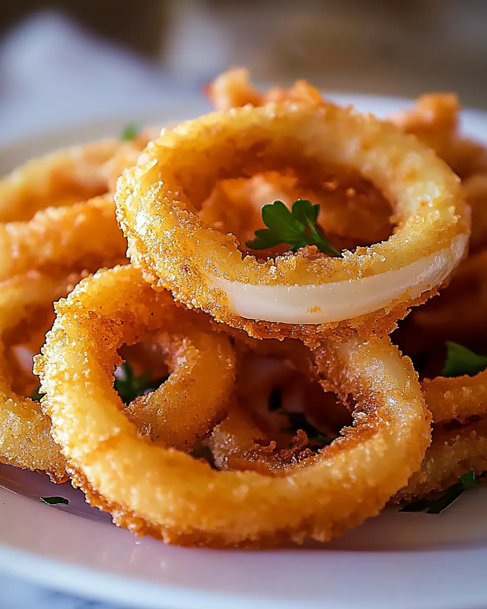 Knusprige Zwiebelringe: Irresistibly Crunchy Snack Delight