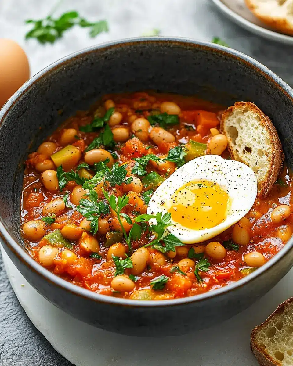 Würziger Bohneneintopf mit Ei: Comfort Food at Its Best 7