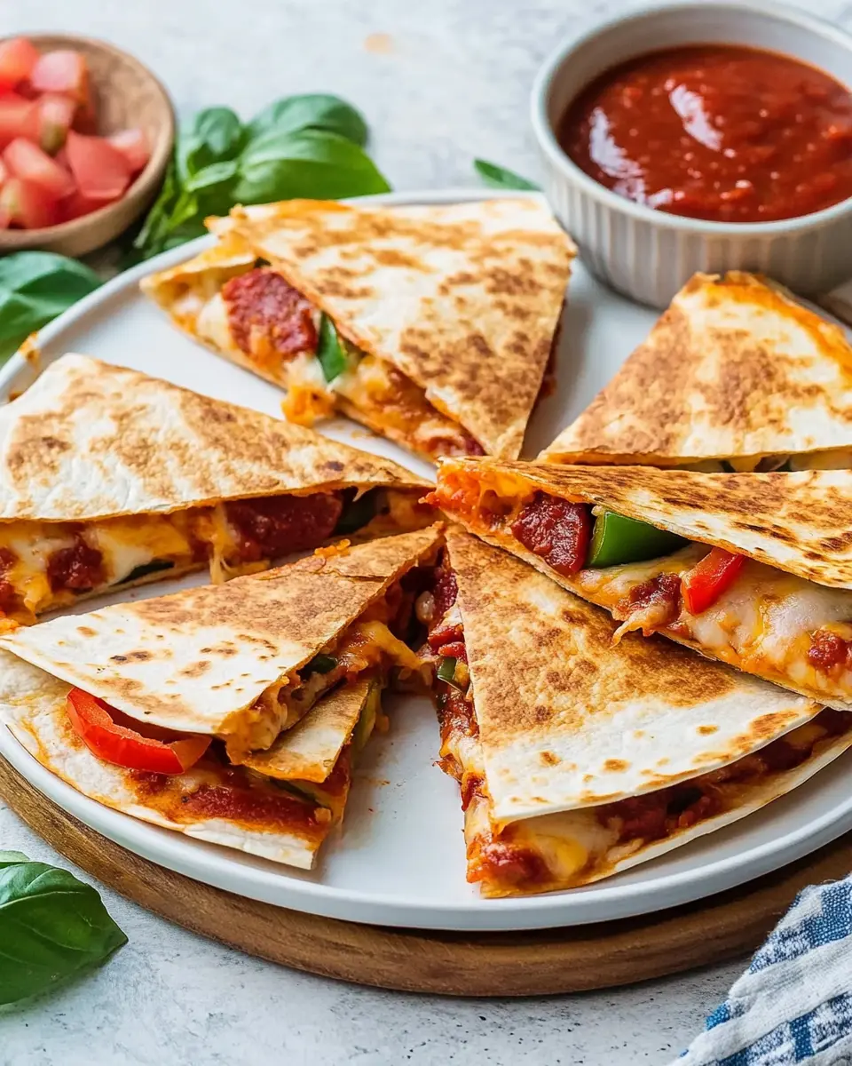 Schnelle Pizzadillas: Easy, Cheesy Comfort in Every Bite