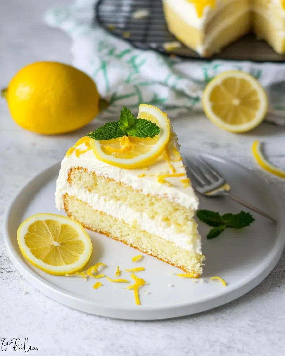 Buttermilch Zitronenkuchen (ohne Backen) First Image First Image