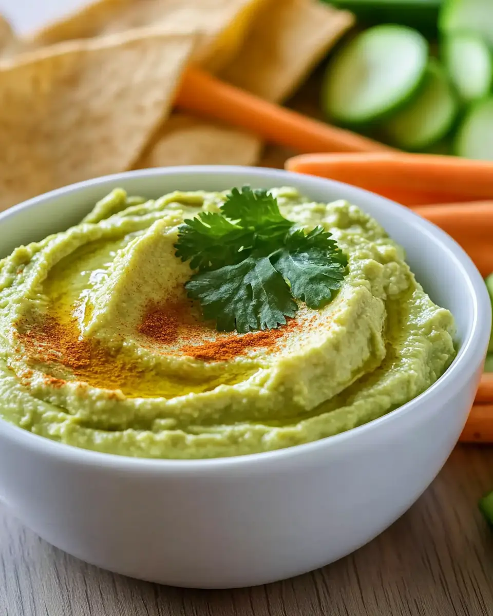 Avocado Kichererbsen Dip: The Creamy, Irresistible Snack!